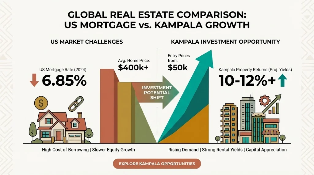 Table: Kampala Property Market Snapshot (Q2 2026)