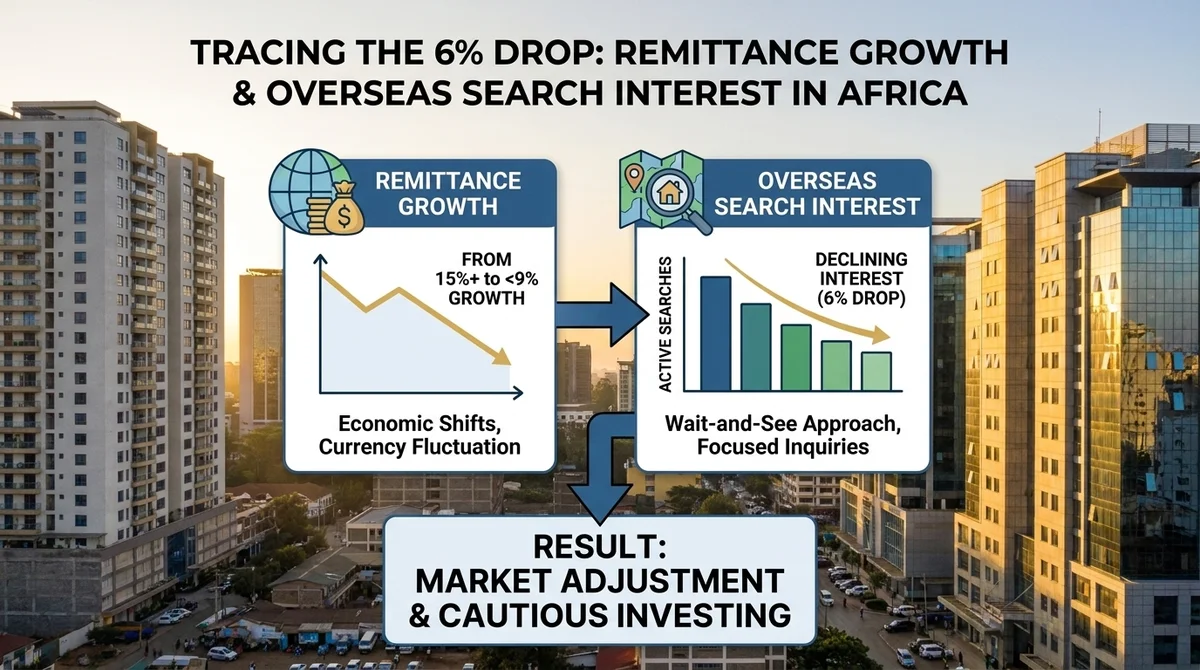 Tracing the 6% Drop in Remittance Growth and Overseas Search Interest